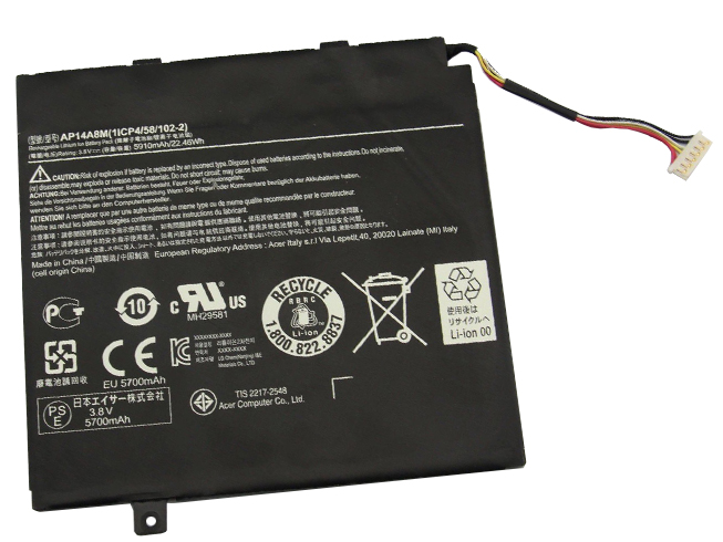 Batería para Acer Aspire Switch 10 SW5 011 SW5 012 10 inch Tablet